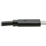 Tripp Lite Thunderbolt 3 Data Transfer Cable - 6 ft Thunderbolt 3 Data Transfer Cable for Smartphone Chromebook Ultrabook Hard Wall U420-006-5A