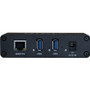 Digi USB/Ethernet Combo Hub - 2 USB Port(s) - 1 Network (RJ-45) Port(s) - 2 USB 3.1 Port(s) - PC (AW02-G300)