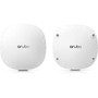 Aruba AP-535 80211ax 355 Gbits Wireless Access Point - 240 GHz 5 GHz - MIMO Technology - 2 x Network RJ-45 - Bluetooth 5 - Wall JZ336A