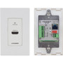 Kramer US-D-size Wall-Plate Transmitter with White & Black Decora Design Frame Sets - 1 Input Device - 229.66 ft (70000 mm) Range - 1 (Fleet Network)