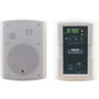 Kramer Tavor TAVOR-5-OPAIRWHITE Speaker System - 60 W RMS - White - Wall Mountable - 45 Hz to 20 kHz TAVOR-5-OPAIRWHITEUS