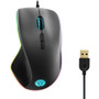Lenovo Legion M500 RGB Gaming Mouse-WW - Pixart 3389 - Cable - Iron Gray, Black - USB 2.0 - 16000 dpi - Scroll Wheel - 7 Programmable (Fleet Network)