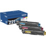 Brother TN221 Original Standard Yield Laser Toner Cartridge - Multi-pack - Cyan, Magenta, Yellow - 3 / Box - 1400 Pages Cyan, 1400 (Fleet Network)