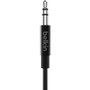Belkin RockStar 3.5mm Audio Cable with USB-C Connector - 3 ft Mini-phone/USB-C Audio Cable for Audio Device, Speaker, Smartphone - 1 x (F7U079bt03-BLK)
