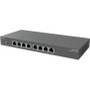 EnGenius Cloud Managed 55W PoE 8 Port Network Switch - 8 Ports - Manageable - 3 Layer Supported - Twisted Pair - Wall Mountable, - 2 (ECS1008P)