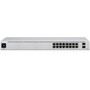 Ubiquiti UniFi 16-Port PoE Switch - 16 Ports - Manageable - 2 Layer Supported - Modular - 2 SFP Slots - Twisted Pair Optical Fiber - USW-16-POE