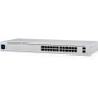 Ubiquiti USW-24-POE Ethernet Switch - 24 Ports - Manageable - 2 Layer Supported - Modular - 2 SFP Slots - Optical Fiber, Twisted Pair (Fleet Network)