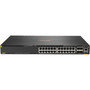 Aruba 6300M 24-port 1GbE Class 4 PoE and 4-port SFP56 Switch - 24 Ports - Manageable - 3 Layer Supported - Modular - 4 SFP Slots - - - JL662A