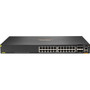 Aruba 6300F 24-port 1GbE Class 4 PoE and 4-port SFP56 Switch - 24 Ports - Manageable - 3 Layer Supported - Modular - 4 SFP Slots - 67 (Fleet Network)
