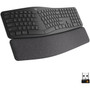 Logitech ERGO K860 Split Ergonomic Keyboard - Wireless Connectivity - BluetoothRF - 3281 ft 10000 mm - 240 GHz - USB Interface - 920-009166