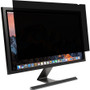 Kensington FP250W9 Privacy Screen for Monitors (25" 16:9) Tinted Clear - For 25" Widescreen LCD Monitor - 16:9 - Fingerprint Scratch - (Fleet Network)