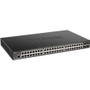 D-Link 52-Port 10-Gigabit Smart Managed PoE Switch - 52 Ports - Manageable - Gigabit Ethernet - 1000Base-T - 3 Layer Supported - - (DGS-1250-52XMP)