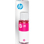 HP 31 70-ml Magenta Original Ink Bottle, 1VU27AN - Inkjet - Magenta - 8000 Pages - 70 mL Cyan - High Yield - 1 Bottle (Fleet Network)