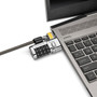 Kensington ClickSafe Combination Laptop Lock for Nano Security Slot Master Coded Version - Resettable - 4-digit - Combination Lock - K68104WW