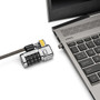 Kensington ClickSafe Combination Laptop Lock for Nano Security Slot Master Coded Version - Resettable - 4-digit - Combination Lock - K68104WW