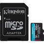 Kingston Canvas Go Plus SDCG3 256 GB Class 10UHS-I U3 microSDXC - 170 MBs Read - 90 MBs Write - Lifetime Warranty SDCG3256GB