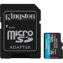 Kingston Canvas Go Plus 128 GB Class 10UHS-I U3 V30 microSDXC - 170 MBs Read - 90 MBs Write - Lifetime Warranty SDCG3128GBCR