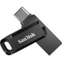 SanDisk Ultra Dual Drive Go USB Type-C - 256 GB - USB 3.1 Type C, USB Type A - 150 MB/s Read Speed - Black (Fleet Network)