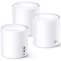 TP-Link Deco X20 Dual Band 802.11ax 1.76 Gbit/s Wireless Access Point - 5 GHz, 2.40 GHz - Internal - MIMO Technology - 2 x Network - - (Deco X20(3-pack))