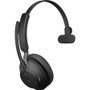 Jabra Evolve2 65 Headset - Mono - USB Type C - Wireless - Bluetooth - Over-the-head - Monaural - Supra-aural - Black (26599-899-889)