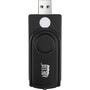 Adesso SCR-200 Smart Card Reader - Contact - USB 20 - Black - TAA Compliant SCR-200