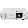 Epson PowerLite W49 LCD Projector - 16:10 - 1280 x 800 - Front, Rear, Ceiling - 8000 Hour Normal Mode - 17000 Hour Economy Mode - WXGA (Fleet Network)
