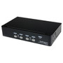 StarTech.com StarView SV431USB - KVM switch - USB - 4 ports - 1 local user - USB - 1U - 4 Port - 1U - Rack-mountable (SV431USB)