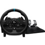 Logitech G923 Gaming Pedal/Steering Wheel - Cable - USB - PC, PlayStation 4, PlayStation 5, PlayStation - Black (Fleet Network)
