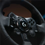 Logitech G923 Gaming Pedal/Steering Wheel - Cable - USB - PC, PlayStation 4, PlayStation 5, PlayStation - Black (941-000147)