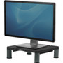 Fellowes Standard Adjustable Monitor Riser Black - Up to 21 Screen Support - 2722 kg Load Capacity - 4 10160 mm Height x 1313 9671201
