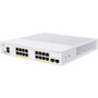 Cisco 250 CBS250-16P-2G Ethernet Switch - 16 Ports - Manageable - 2 Layer Supported - Modular - 2 SFP Slots - 156.40 W Power - 120 W - (Fleet Network)