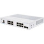 Cisco 350 CBS350-16T-2G Ethernet Switch - 18 Ports - Manageable - Gigabit Ethernet - 1000Base-T, 1000Base-X - 2 Layer Supported - - 2 (Fleet Network)