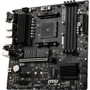 MSI B550M PRO-VDH WIFI Desktop Motherboard - AMD B550 Chipset - Socket AM4 - Micro ATX - 128 GB DDR4 SDRAM Maximum RAM - DIMM UDIMM - B550MPVDHWIFI