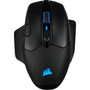 Corsair DARK CORE RGB PRO SE Wireless Gaming Mouse - Optical - CableWireless - BluetoothRadio Frequency - 240 GHz - Black - USB A - CH-9315511-NA