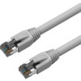 Axiom 10FT CAT8 2000mhz S/FTP Shielded Patch Cable Snagless Boot (Gray) - 10 ft Category 8 Network Cable for Network Device - First - (Fleet Network)