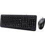 Adesso Antimicrobial Multimedia Desktop Keyboard and Mouse - USB Membrane Cable Keyboard - French - USB Cable Mouse - Optical - 1200 - (AKB-132CB-FR)