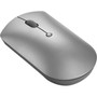 Lenovo 600 Bluetooth Silent Mouse - Blue Optical - Wireless - Bluetooth - Iron Gray - 2400 dpi - Scroll Wheel - 3 Buttons GY50X88832