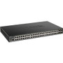 D-Link 52-Port 10-Gigabit Smart Managed PoE Switch - 52 Ports - Manageable - Gigabit Ethernet, 10 Gigabit Ethernet - 10GBase-X - 3 - - (Fleet Network)