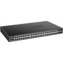 D-Link 52-Port 10-Gigabit Smart Managed PoE Switch - 52 Ports - Manageable - Gigabit Ethernet 10 Gigabit Ethernet - 10GBase-X - 3 - - DGS-1250-52XMP-6KV