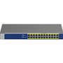 Netgear GS524PP Ethernet Switch - 24 Ports - 2 Layer Supported - 359.50 W Power Consumption - 300 W PoE Budget - Twisted Pair - PoE - (Fleet Network)