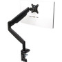 Kensington SmartFit Mounting Arm for Monitor, Flat Panel Display, Curved Screen Display - Black - Height Adjustable - 1 Display(s) - - (K59600WW)