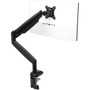 Kensington SmartFit Mounting Arm for Monitor Flat Panel Display Curved Screen Display - Black - Height Adjustable - 1 Displays - - K59600WW
