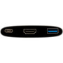 VisionTek USB-C to HDMI USB  USB-C with Power Delivery Adapter - 1 x Type C USB Male - 1 x HDMI Digital AudioVideo Female 1 x Type 901356