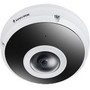Vivotek FE9380-HV 5 Megapixel Outdoor HD Network Camera - Color Monochrome - Fisheye - TAA Compliant - 3281 ft 10 m - H265 MJPEG FE9380-HV