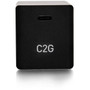 C2G USB C Power Adapter - 60W - USB C Wall Charger - 60 W - 20 V DC/3 A Output - Black (C2G54441)