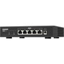 QNAP QSW-1105-5T Ethernet Switch - 5 Ports - 2 Layer Supported - 12 W Power Consumption - Twisted Pair - Desktop QSW-1105-5T-US