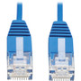 Tripp Lite N200-UR05-BL Cat6 Ultra-Slim Ethernet Cable (RJ45 M/M), Blue, 5 ft. - 5 ft Category 6 Network Cable for Network Device, ... (Fleet Network)