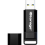 iStorage datAshur BT 128 GB | Encrypted Secure Flash Drive | Unlock using your smartphone via bluetooth | Remote Management Ready. - - (Fleet Network)