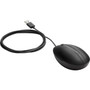 HP Wired Desktop 320M Mouse - Optical - Cable - USB - 1000 dpi - Scroll Wheel - Symmetrical 9VA80AAABA