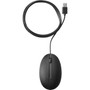 HP Wired Desktop 320M Mouse - Optical - Cable - USB - 1000 dpi - Scroll Wheel - Symmetrical 9VA80AAABA